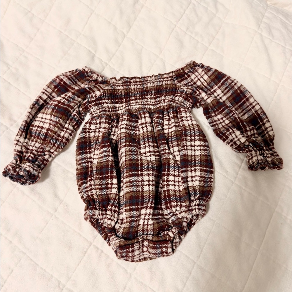 Rylee + Cru Girls Romper size 6-12 M